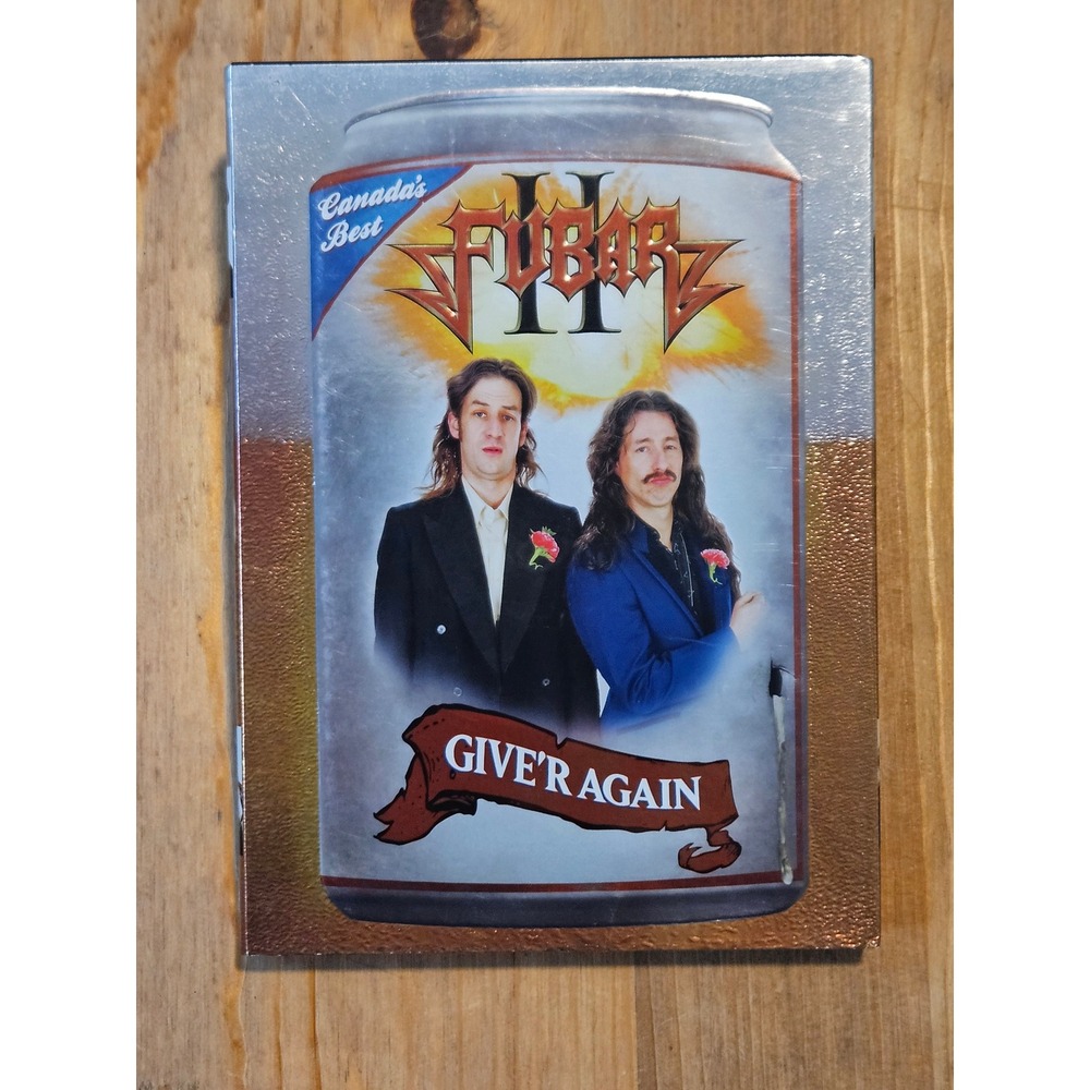 Fubar II Give'r Again DVD Canadian Comedy Cult Classic with Slipcover & Coaster